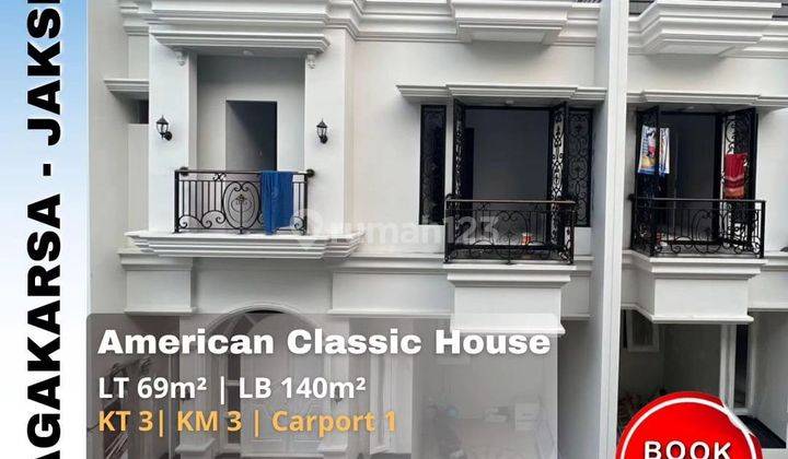 Dijual Rumah American Classic di Jagakarsa Jakarta Selatan 1