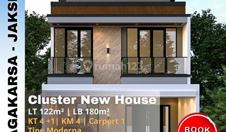 Dijual Rumah Cluster Greenleaf Jagakarsa Residence Jakarta  1