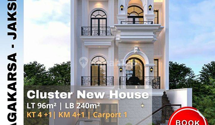 Dijual Rumah Cluster Greenleaf Jagakarsa Residence Jakarta  1