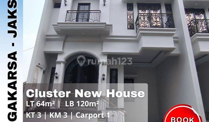 Dijual Rumah Cluster American Classic di Jagakarsa Jakarta Selatan
 1