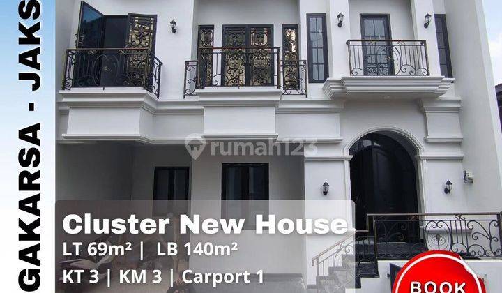 Dijual Rumah Cluster American Classic di Jagakarsa Jakarta Selatan
 1