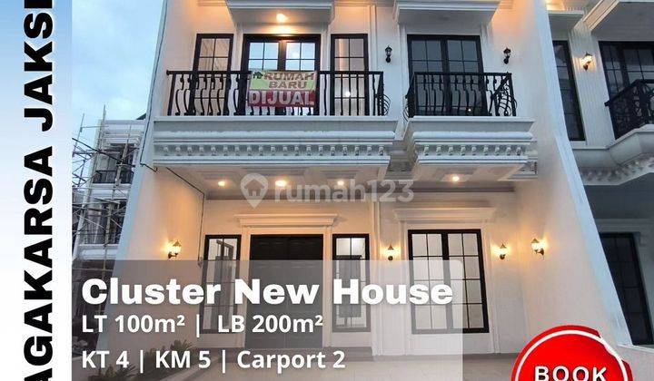 Dijual Rumah Cluster  Ada Rooftop di Jagakarsa Jakarta Selatan
 1