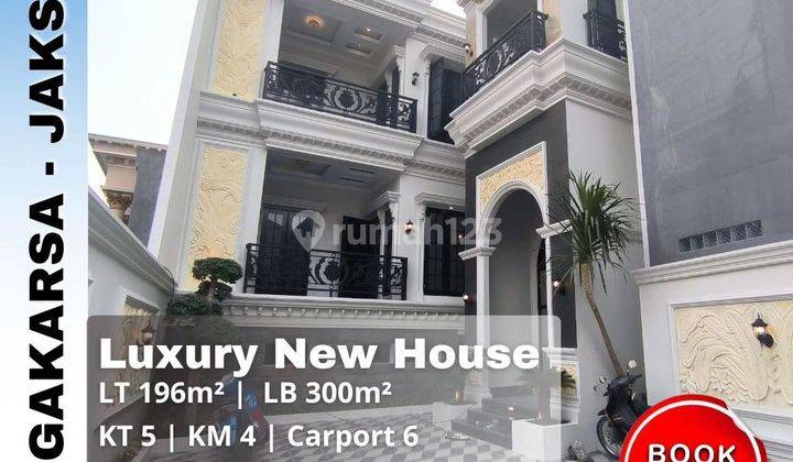 Dijual Rumah Baru American Classic di Kecapi Jagakarsa Jakarta Selatan 1