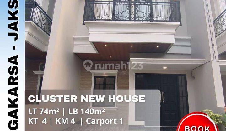 Dijual Rumah Cluster Dekat Cilandak di Jagakarsa Jakarta Selatan
 1