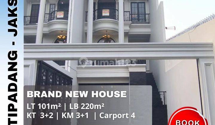 Dijual Rumah Eropa Classic di Jati Padang Pasar Minggu Jakarta Selatan
 1