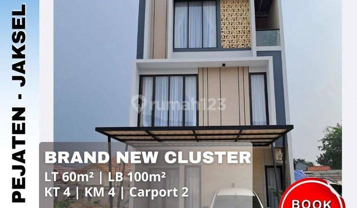 Dijual Rumah Free Lift di Cluster Teras Pejaten Pasar Minggu Jakarta Selatan
 1