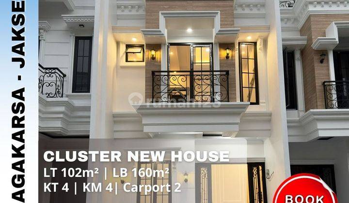 Dijual Rumah American Classic Rooftop di Jagakarsa Jakarta Selatan
 1