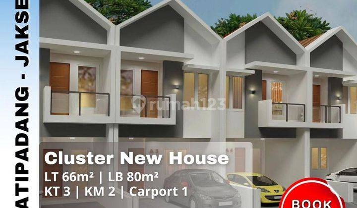 Dijual Murah Rumah Cluster di Jatipadang Pejaten Pasar Minggu Jakarta Selatan 
 1