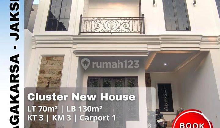 Dijual Rumah Cluster Pinggir Jalan Raya di Jagakarsa Jakarta Selatan
 1