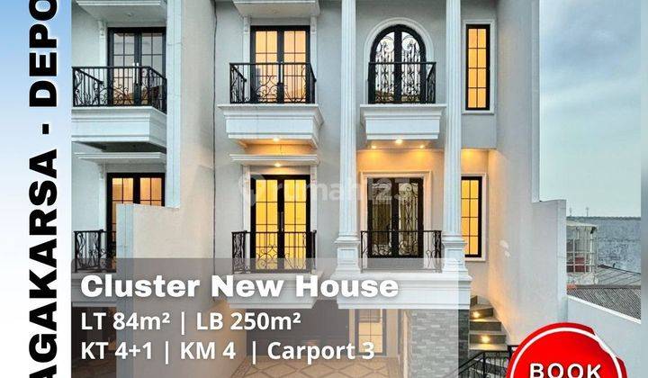 Dijual Rumah Cluster Modern Classic Di Jagakarsa Jakarta Selatan
 1