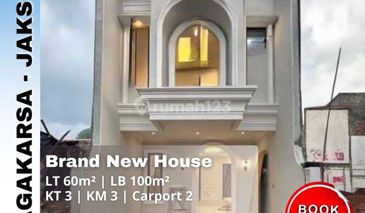 Dijual Murah Rumah American Style di Jagakarsa Jakarta Selatan 1