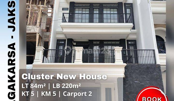 Dijual Rumah Cluster American Modern Rooftop Di Jagakarsa Jakarta Selatan
 1