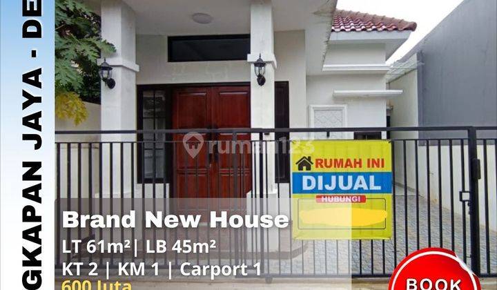 Dijual Murah Rumah Minimalis Modern Di Rangkapan Jaya Depok 1