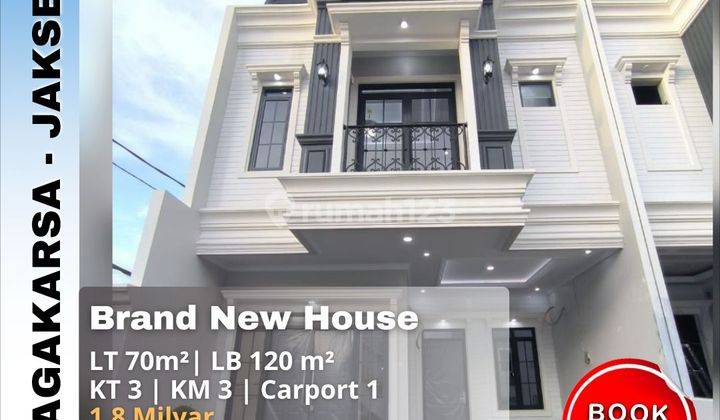 Dijual Rumah Cluster American Classic Di Jagakarsa Jakarta Selatan 1