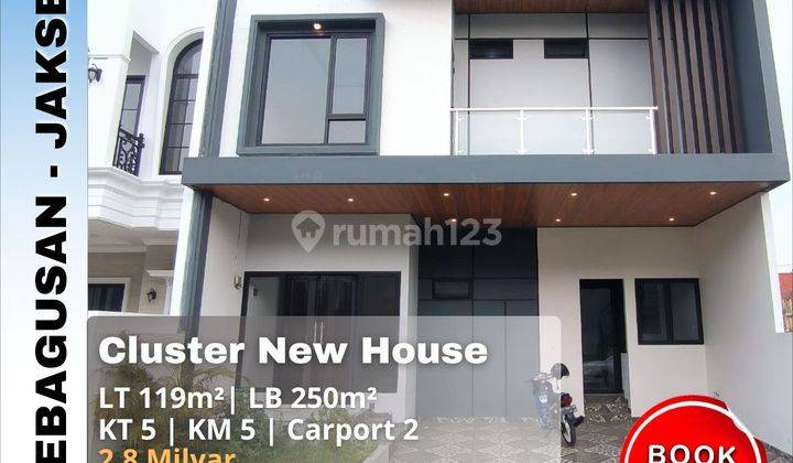 Dijual Rumah Cluster Rooftop Siap Huni Di Kebagusan Jaksel 1