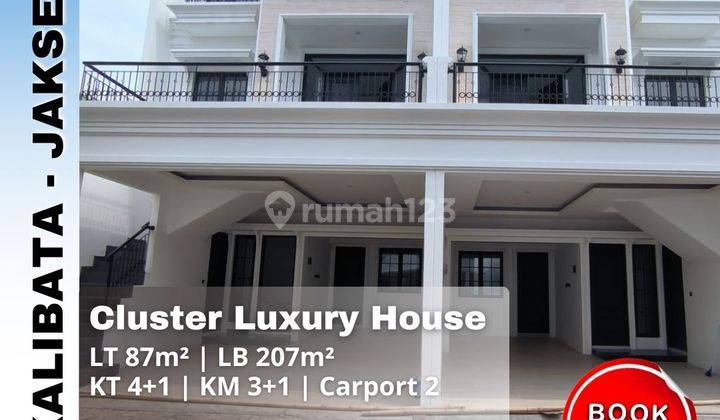 Dijual Rumah Townhouse di Kalibata Warung Buncit Jakarta Selatan 1