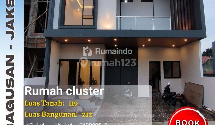 Dijual Murah Rumah Cluster di Kebagusan Jakarta Selatan 1