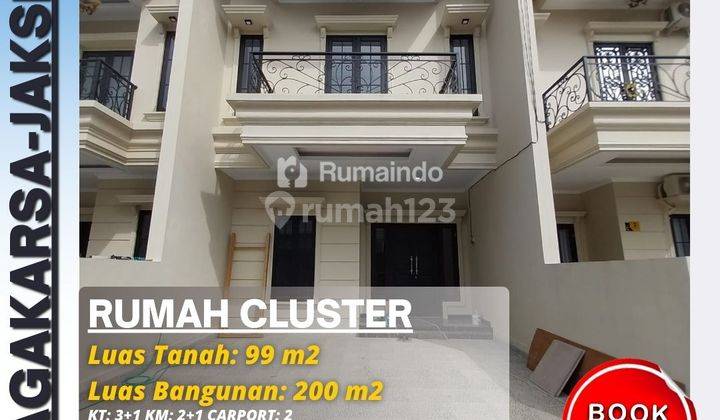 Dijual Rumah Cluster Griya Harmony 88 Jagakarsa Jakarta Selatan 1