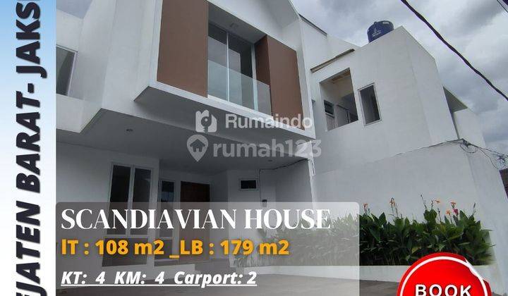 Dijual Murah Rumah Scandinavian di Pejaten Barat Jakarta Selatan 1