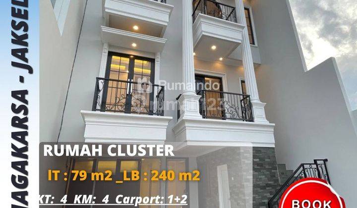 Dijual Murah Rumah Cluster Kencana Jagakarsa Jakarta Selatan 1