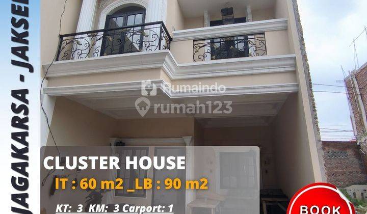 Dijual Rumah Cluster Dejoe Mansion Hill Jagakarsa Jakarta Selatan 1