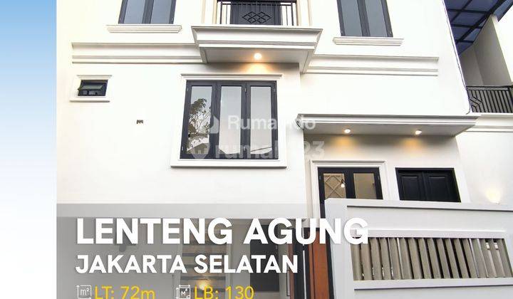 Dijual Murah Rumah Dekat Stasiun Lenteng Agung Jagakarsa Jakarta Selatan 1