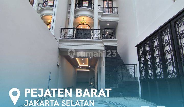 Rumah Eropa Classic di Pejaten Barat Jakarta Selatan 2