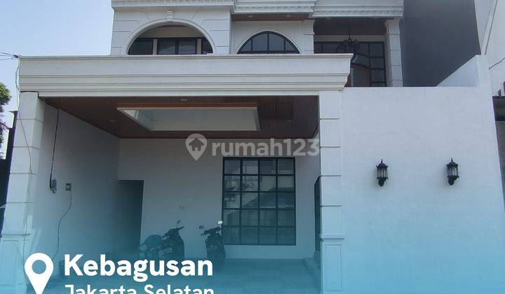 Rumah Bata Merah di Cluster Kebagusan Jakarta Selatan 1