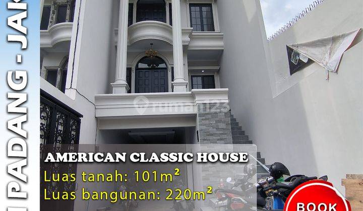 Dijual Rumah Eropa Classic di Jati Padang Pasar Minggu Jaksel 1