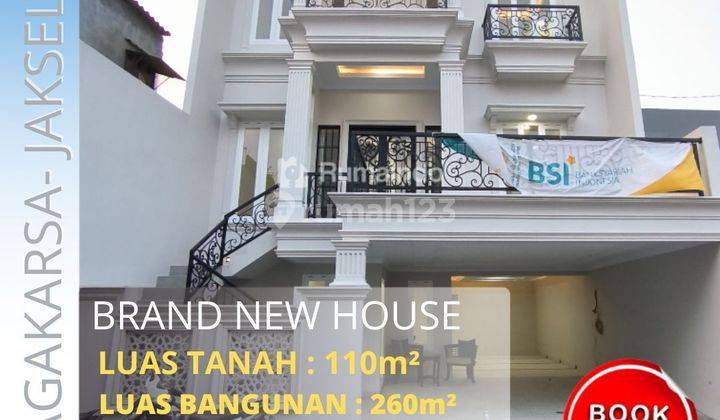 Dijual Rumah Baru di Jln Raya Durian Jagakarsa Jakarta Selatan
 1