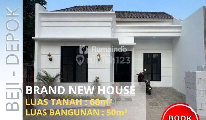 Dijual Murah Rumah Cluster di Kukusan Beji Depok 1