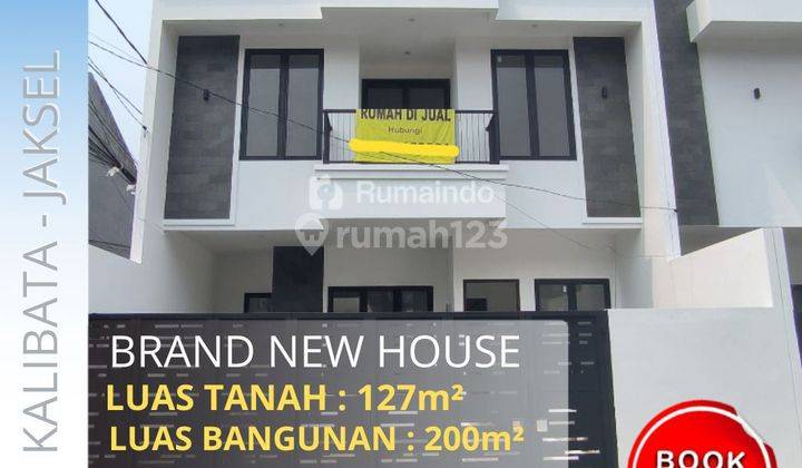 Dijual Murah Rumah Siap Huni di Kalibata Timur Jakarta Selatan
 1