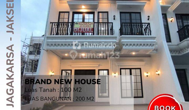 Dijual Rumah Cluster Ada Rooftop di Jagakarsa Jakarta Selatan 1