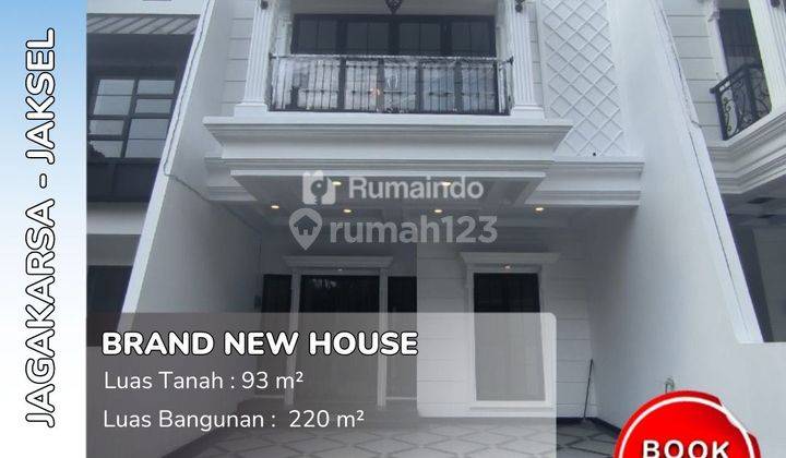 Dijual Rumah Ada Rooftop di Jln Sadar Raya Jagakarsa Jakarta 1