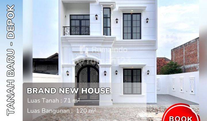 Dijual Rumah Cluster di Curug Agung Tanah Baru Beji Depok 1