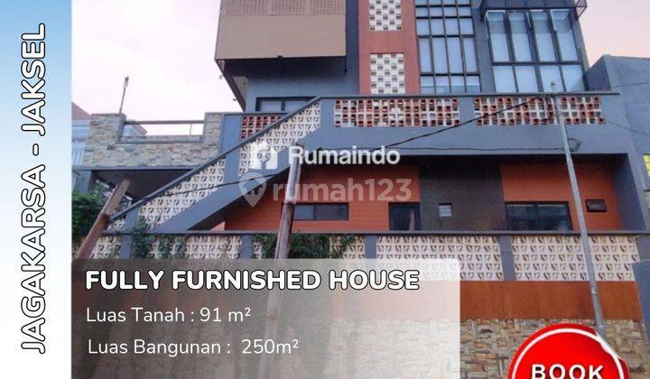 Dijual Murah Rumah Cluster Full Furnsih di Jagakarsa Jaksel 1