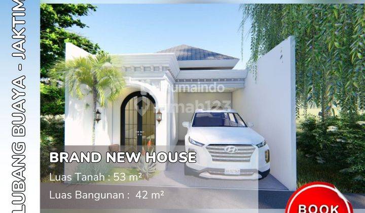 Dijual Rumah Classic Cluster di Jln Albaidho Lubang Buaya  1