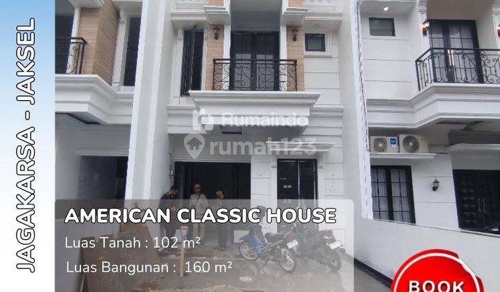 Dijual Murah Rumah American Classic di Jagakarsa Jakarta Selatan 1