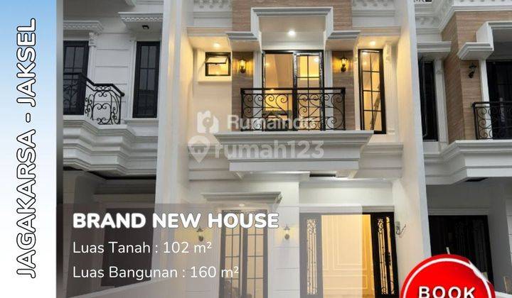 Dijual Rumah American Classic Rooftop di Jagakarsa Jakarta 1