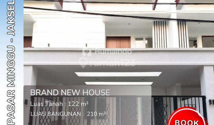 Dijual Murah Rumah Di Komplek Kesehatan Pasar Minggu Jakarta  1