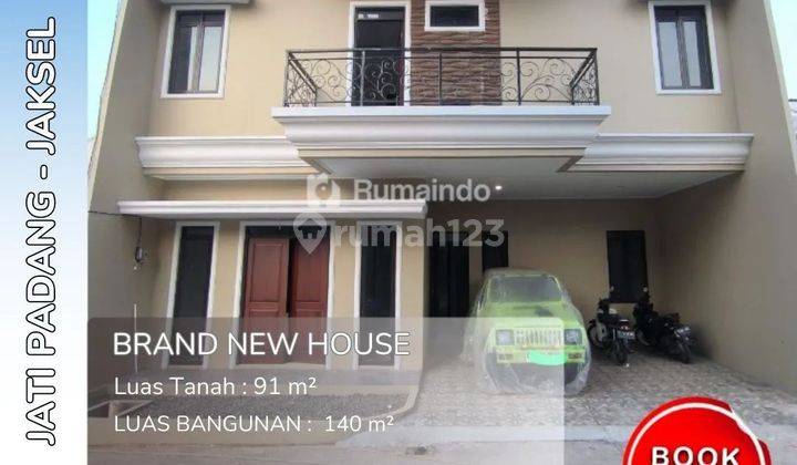 Dijual Rumah Cluster di Jatipadang Pasar Minggu Jakarta Selatan 1