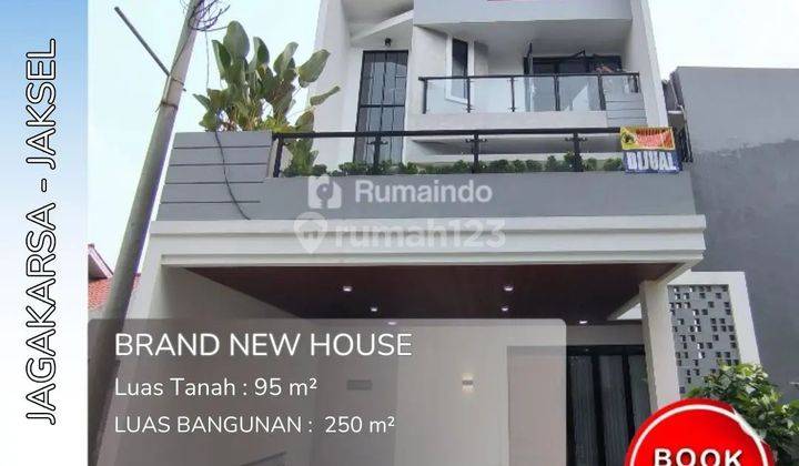 Dijual Murah Rumah Cluster Scandinavian di Jagakarsa  1