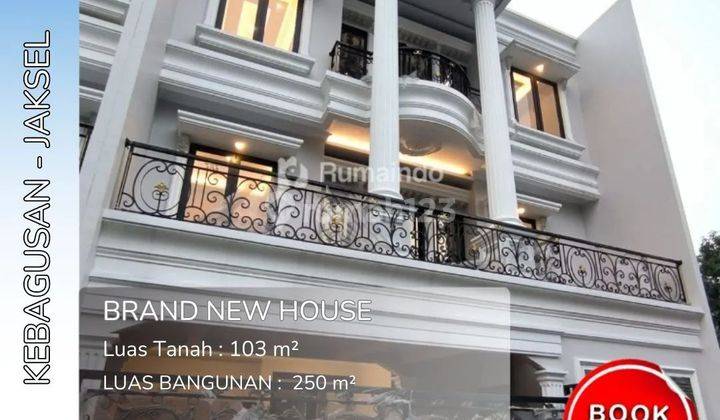 Dijual Rumah Cluster Eropa Classic di Kebagusan Jakarta Selatan 1