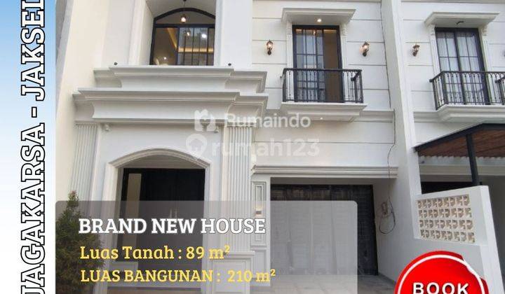 Dijual Rumah Cluster American Classic Rooftop Di Jagakarsa Jakarta  1