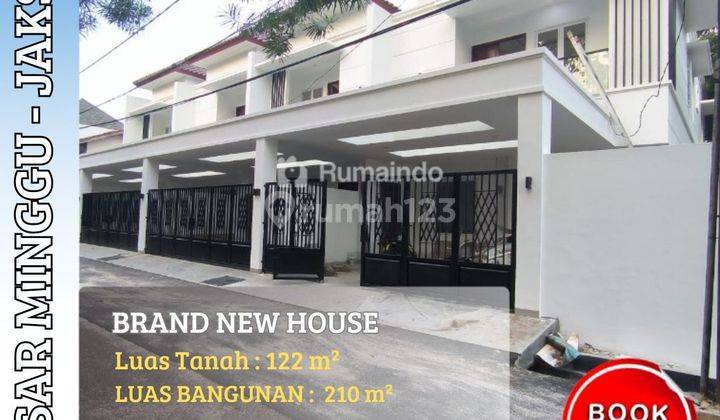 Dijual Murah Rumah Di Komplek Kesehatan Pasar Minggu Jakarta Selatan
 1