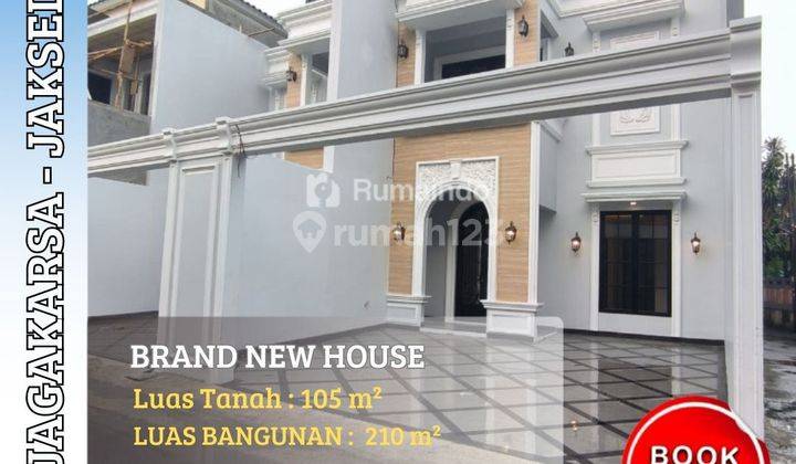 Dijual Rumah American Classic Dekat Stasiun Jagakarsa Jakarta  1