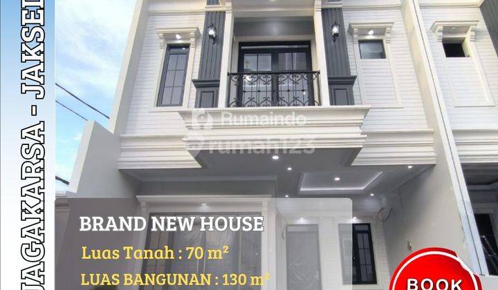  Rumah Cluster American Classic Di Jagakarsa Jakarta Selatan 1