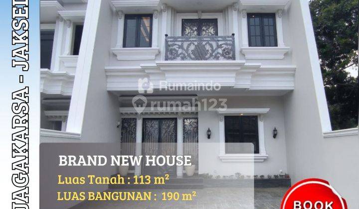 Dijual Rumah Classic Modern Dekat Stasiun Jagakarsa Jakarta 1