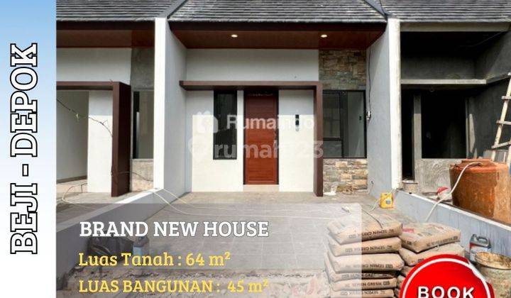 Dijual Murah Rumah Cluster Di Kukusan Beji Depok
 1