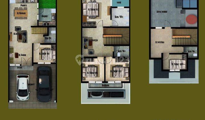 Dijual Rumah Cluster Pancoran Metropolitan 18 Residence Jakarta  2